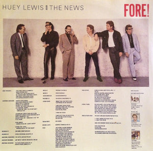 Huey Lewis And The News* : Fore! (LP, Album, Ext)