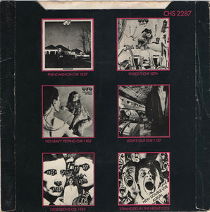 UFO (5) : Doctor Doctor (7", Single, Ltd, Cle)