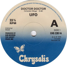 Load image into Gallery viewer, UFO (5) : Doctor Doctor (7&quot;, Single, Ltd, Cle)
