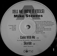 Load image into Gallery viewer, Mike Stevens Featuring Meli'sa Morgan : Tell Me (How It Feels) (12")
