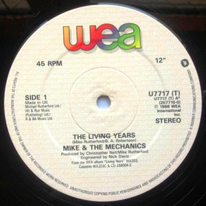 Mike + The Mechanics* : The Living Years (12", Single)