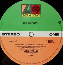 Load image into Gallery viewer, Led Zeppelin : Led Zeppelin (LP, Album, RE)
