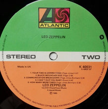 Load image into Gallery viewer, Led Zeppelin : Led Zeppelin (LP, Album, RE)
