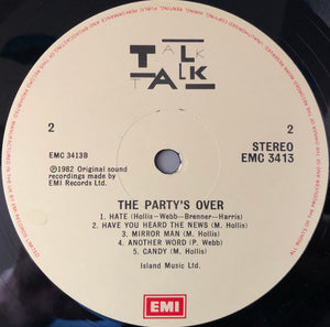 Talk Talk : The Party's Over (LP, Album, RE)