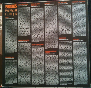 Parasites : Punch Lines (LP, Album, Num)