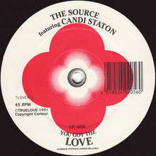 Load image into Gallery viewer, The Source Featuring Candi Staton : You Got The Love (The Remixes) (12")
