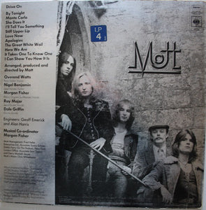 Mott (3) : Drive On (LP, Album)
