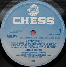 Load image into Gallery viewer, Chuck Berry : Motorvatin&#39; (LP, Comp)
