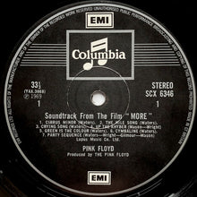 Load image into Gallery viewer, Pink Floyd : Soundtrack From The Film &quot;More&quot; (LP, Album, RE, RP)
