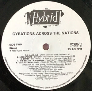 Various : Hybrid (Gyrations Across The Nations) (LP, Comp)