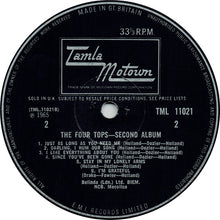 Load image into Gallery viewer, Four Tops : Second Album (LP, Album, Mono)
