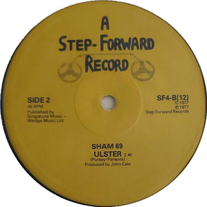 Sham 69 : I Don't Wanna (12", RE)