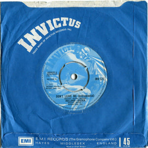 Holland-Dozier* Featuring Lamont Dozier : Why Can't We Be Lovers (7", Single)