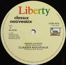 Load image into Gallery viewer, Classix Nouveaux : Inside Outside (12&quot;, Single)
