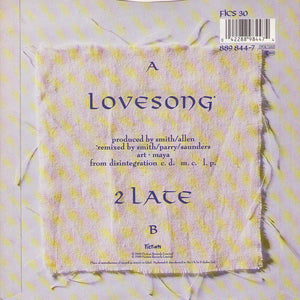 The Cure : Lovesong (7", Single, Pap)