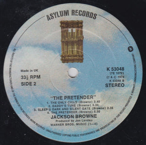 Jackson Browne : The Pretender (LP, Album)