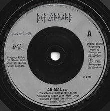 Load image into Gallery viewer, Def Leppard : Animal (7", Single, Sil)
