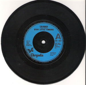 Stiff Little Fingers : Talkback (7", Single)