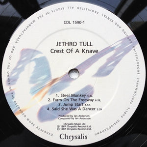 Jethro Tull : Crest Of A Knave (LP, Album)