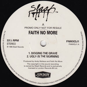Faith No More : Digging The Grave (12", Single, Promo)
