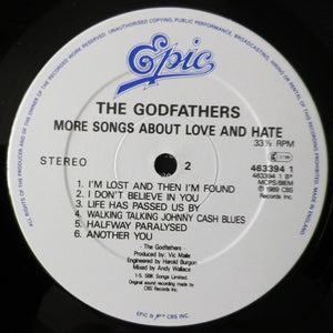 The Godfathers : More Songs About Love & Hate (LP, Album)