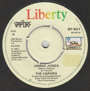 The Vapors : Jimmie Jones (7", Kno)