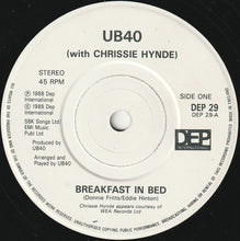 Load image into Gallery viewer, UB40 With Chrissie Hynde : Breakfast In Bed (7", Single, Pap)
