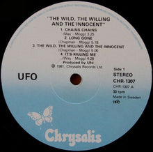 Load image into Gallery viewer, UFO (5) : The Wild, The Willing And The Innocent (LP, Album)
