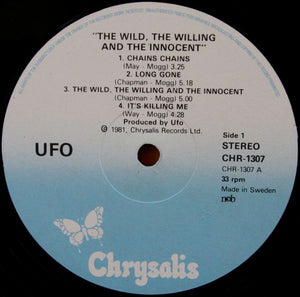 UFO (5) : The Wild, The Willing And The Innocent (LP, Album)