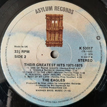 Load image into Gallery viewer, Eagles : Their Greatest Hits 1971-1975 (LP, Comp, Emb)
