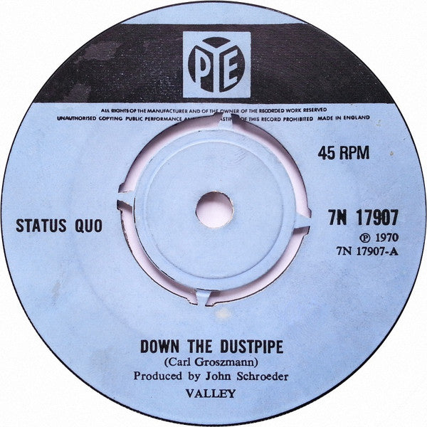 Status Quo : Down The Dustpipe (7