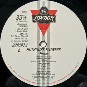 Hothouse Flowers : Home (LP, Album)