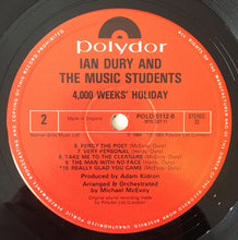 Load image into Gallery viewer, Ian Dury And The Music Students : 4000 Weeks' Holiday (LP, Album)
