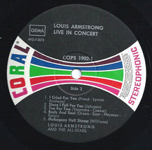 Load image into Gallery viewer, Louis Armstrong And The All Stars* : Satchmo Live In Concert (2xLP)
