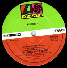 Load image into Gallery viewer, The Allman Brothers Band : Beginnings (2xLP, Comp, Gat)
