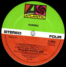 Load image into Gallery viewer, The Allman Brothers Band : Beginnings (2xLP, Comp, Gat)
