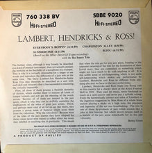 Load image into Gallery viewer, Lambert, Hendricks &amp; Ross : Everybody&#39;s Boppin&#39; (7&quot;, EP)
