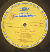 Load image into Gallery viewer, Gustav Mahler, Hanna Schwarz, Chicago Symphony Orchestra, Claudio Abbado : Symphonie No.5, Ruckert-Lieder (2xLP, Box)
