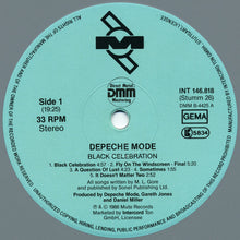 Load image into Gallery viewer, Depeche Mode : Black Celebration (LP, Album, RP, Gre)
