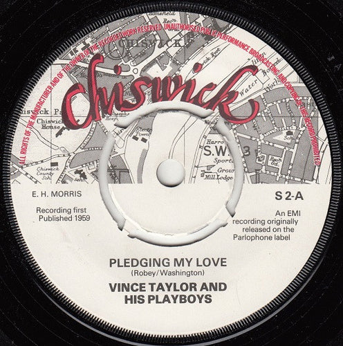 Vince Taylor And His Playboys : Pledging My Love / Brand New Cadillac (7