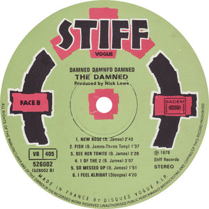 The Damned : Damned Damned Damned (LP, Album, RE)