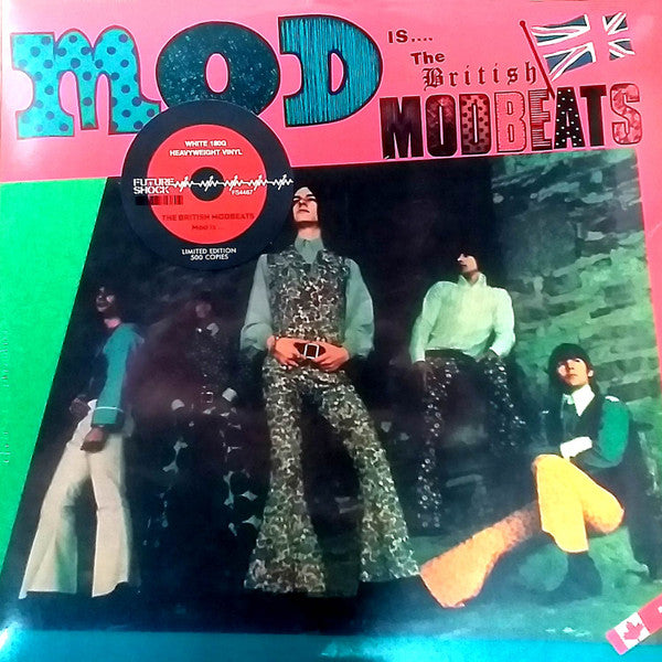 The British Modbeats : Mod Is.... The British Modbeats (LP, Album, Ltd, RE, Whi)