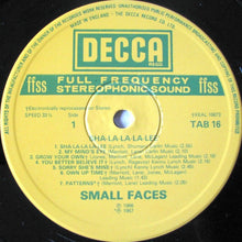 Load image into Gallery viewer, Small Faces : Sha-La-La-La-Lee (LP, Comp)
