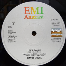 Load image into Gallery viewer, David Bowie : Let's Dance (12", Single)
