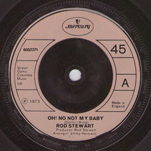 Load image into Gallery viewer, Rod Stewart / Rod* &amp; Faces (And A Bottle Of Campari)* : Oh! No Not My Baby / Jodie (7&quot;, Single, Inj)
