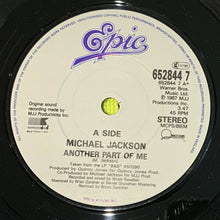 Load image into Gallery viewer, Michael Jackson : Another Part Of Me (7", Single)
