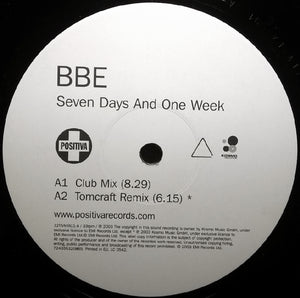 BBE* : Seven Days And One Week (2x12")