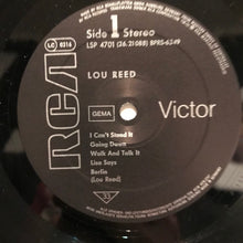 Load image into Gallery viewer, Lou Reed : Lou Reed (LP, Album, RE)
