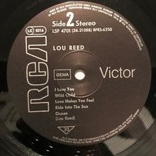 Load image into Gallery viewer, Lou Reed : Lou Reed (LP, Album, RE)
