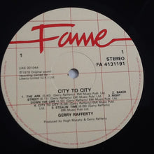 Load image into Gallery viewer, Gerry Rafferty : City To City (LP, Album, RE)
